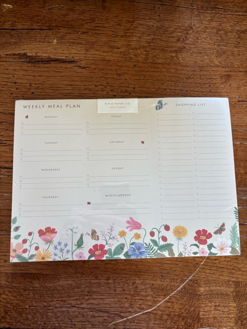 Meal Plan Notebooks - Picture 2 of 3